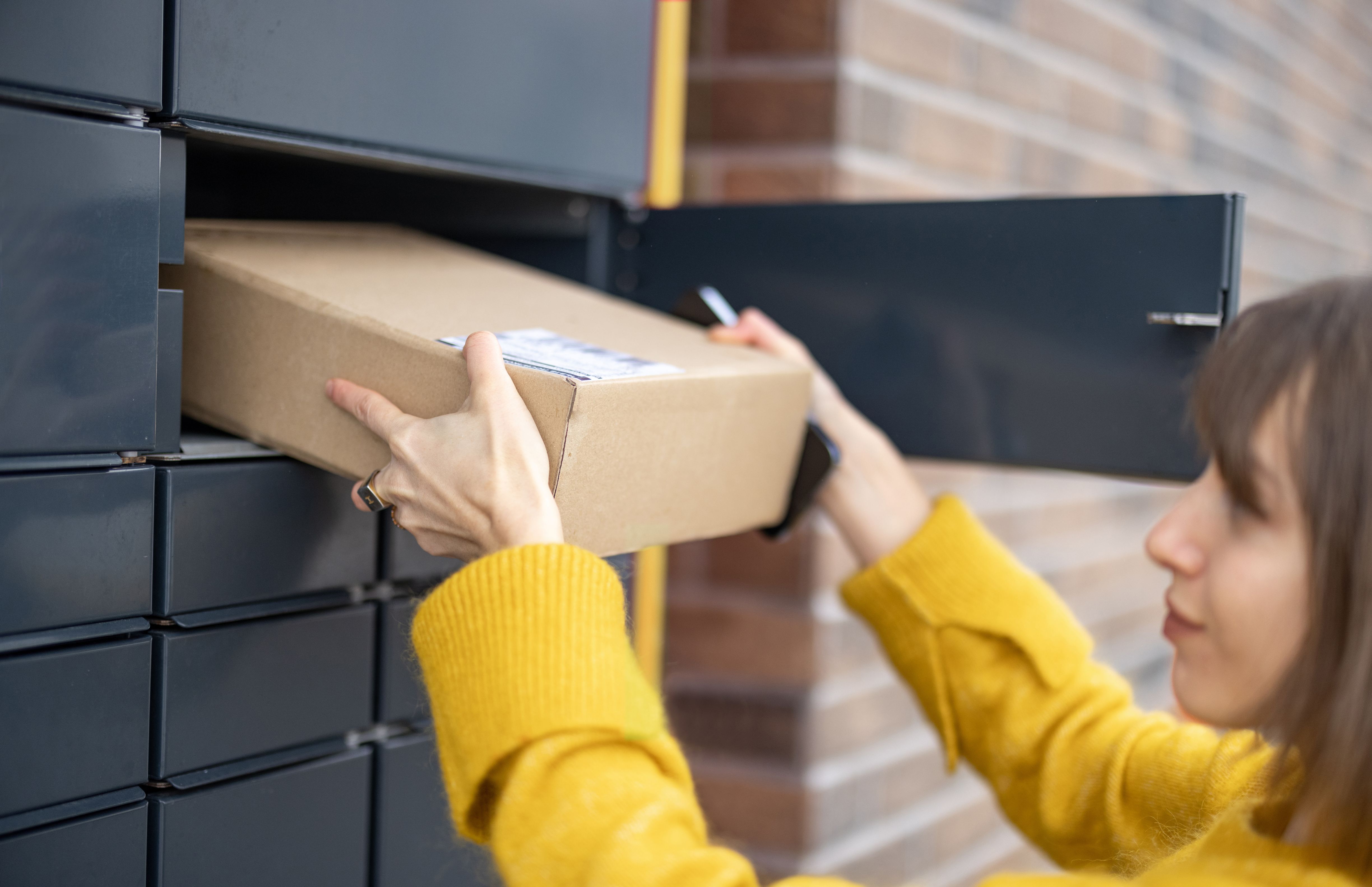 Convenient parcel drop-off